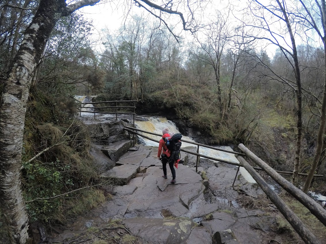 slieve bloom mountains, blue loop glenbarrow walk, forrest hike, waterfall walk