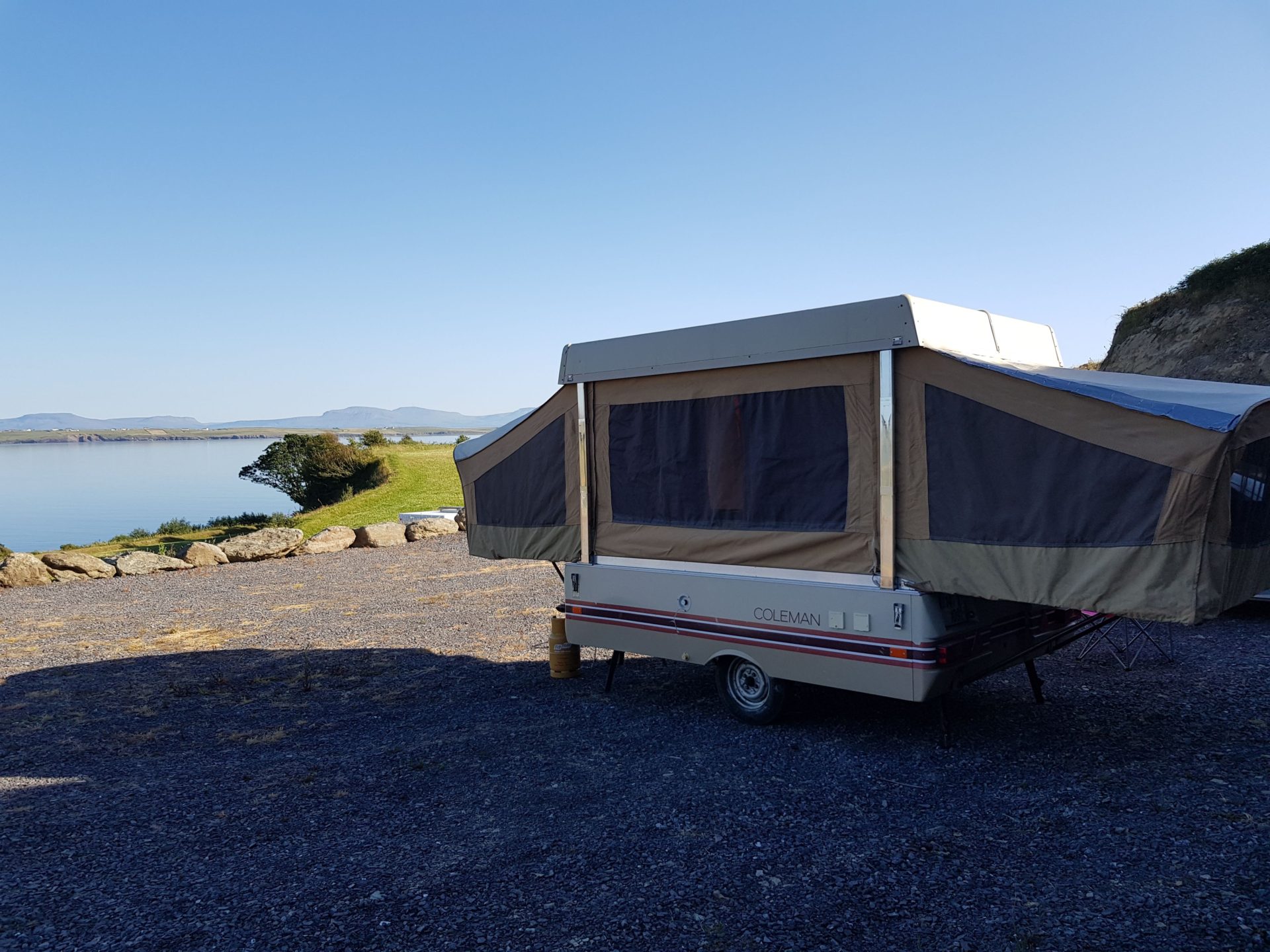 retro Camper holiday in Killybegs Donegal
