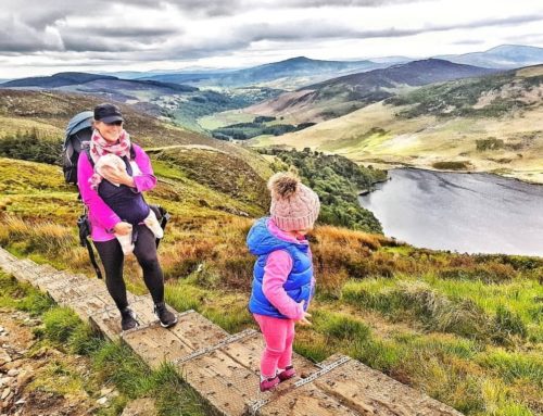 Hiking with a baby and toddler Ireland